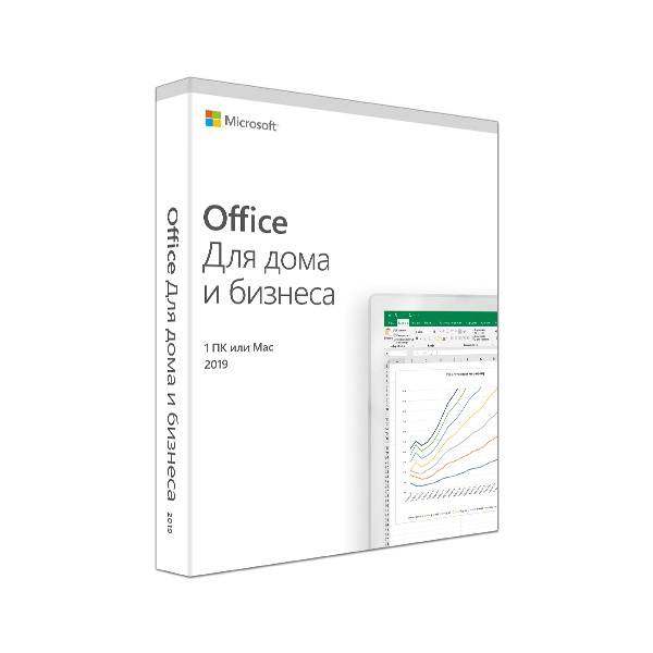 Офисное приложение Microsoft Office Home and Business 2019 Rus Medialess (T5D-03242)